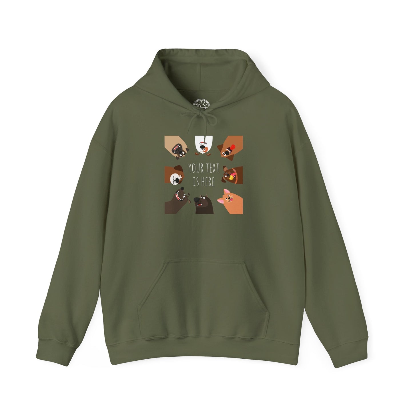 Your text is here -  Hoodie