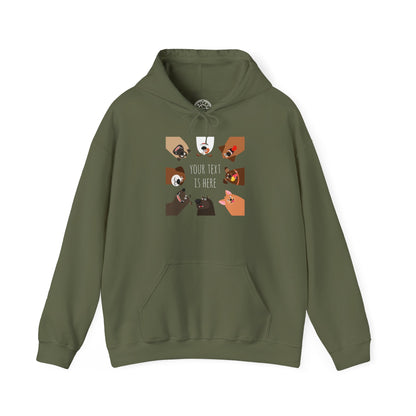 Your text is here -  Hoodie
