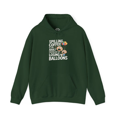 Spilling Coffee -  Hoodie