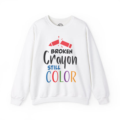 Broken Crayon Still Color - Sweatshirt