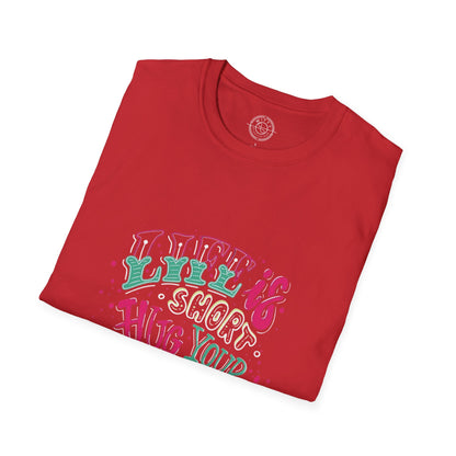 Life is short Hug your DOG - T-Shirt