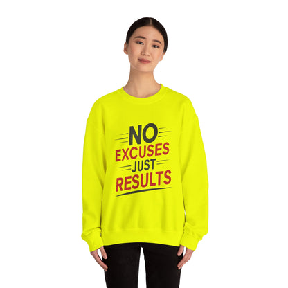 No Excuses Just Results - Sweatshirt