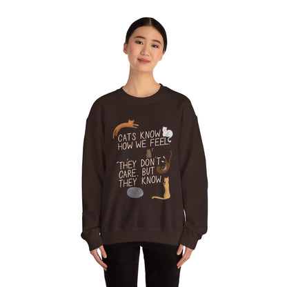 Cats Know How We Feel - Sweatshirt