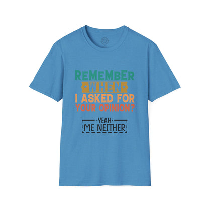 Remember? - T-Shirt