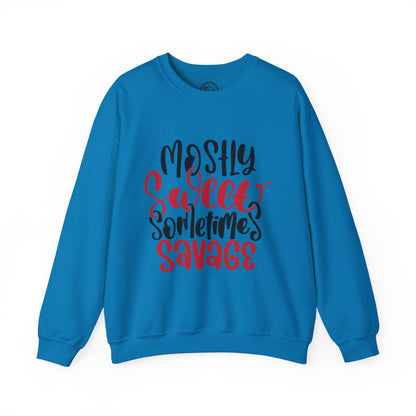 Mostly Sweet Sometimes Savage - Sweatshirt