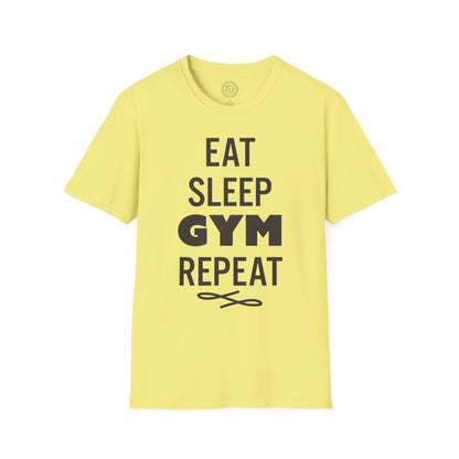 Eat Sleep GYM Repeat - T-Shirt