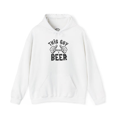 This guy needs a BEER - Hoodie