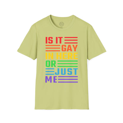 Is it Gay in here or just me - T-Shirt