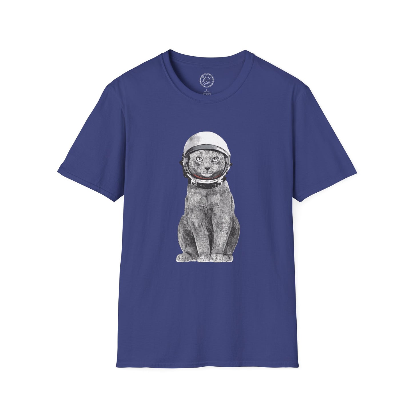 Cat with a Helmet - T-Shirt