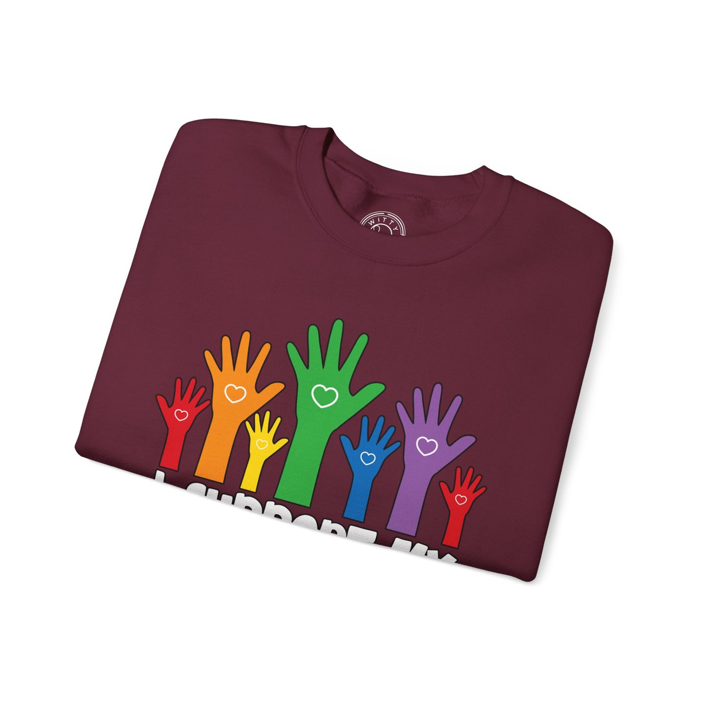 I support LGBT Friends - Sweatshirt