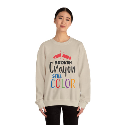 Broken Crayon Still Color - Sweatshirt