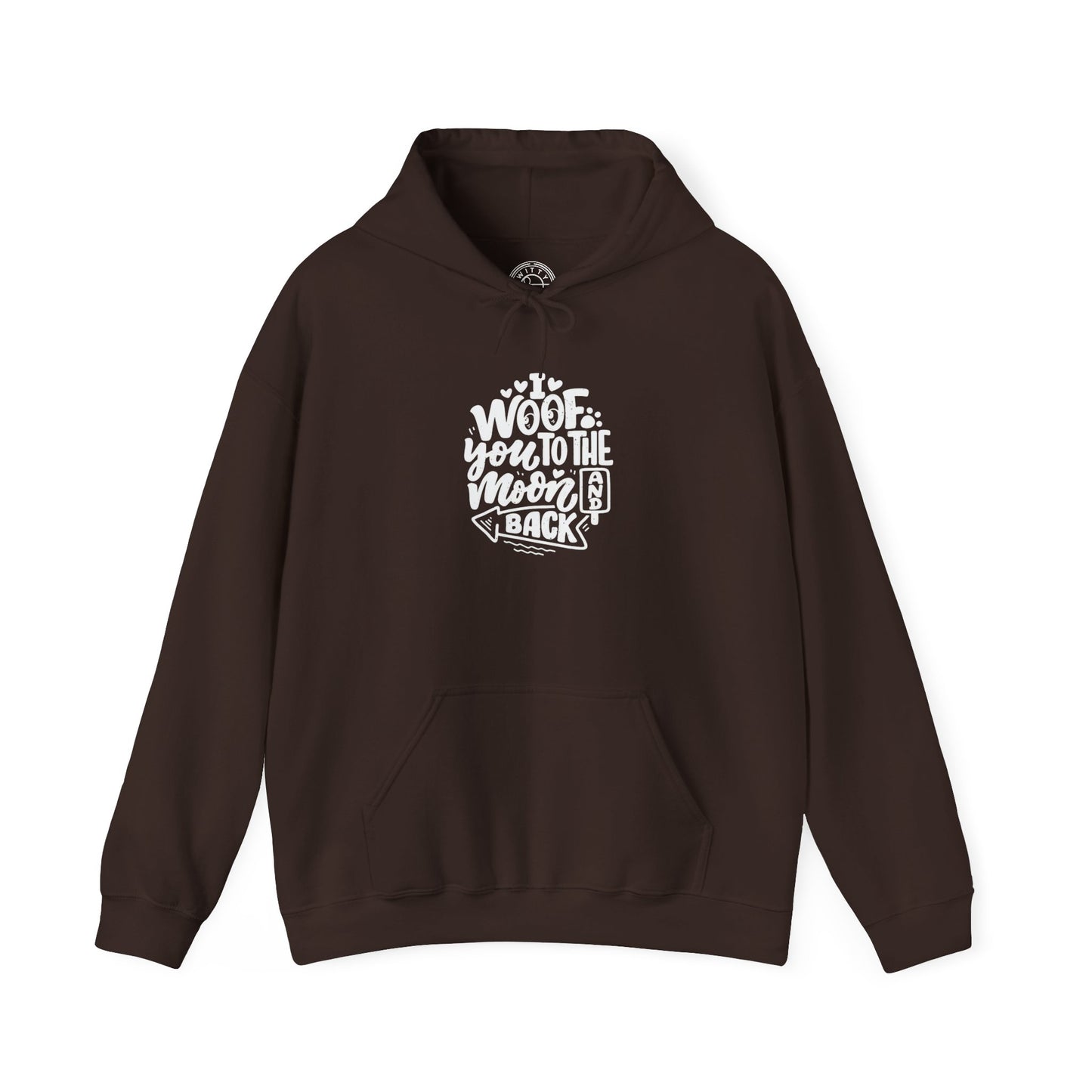 I Woof you to the moon and back -  Hoodie