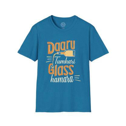 Daru Tumhari Glass Humara - T-Shirt