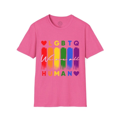 LGBTQ -Celebrate Human Equality - T-Shirt
