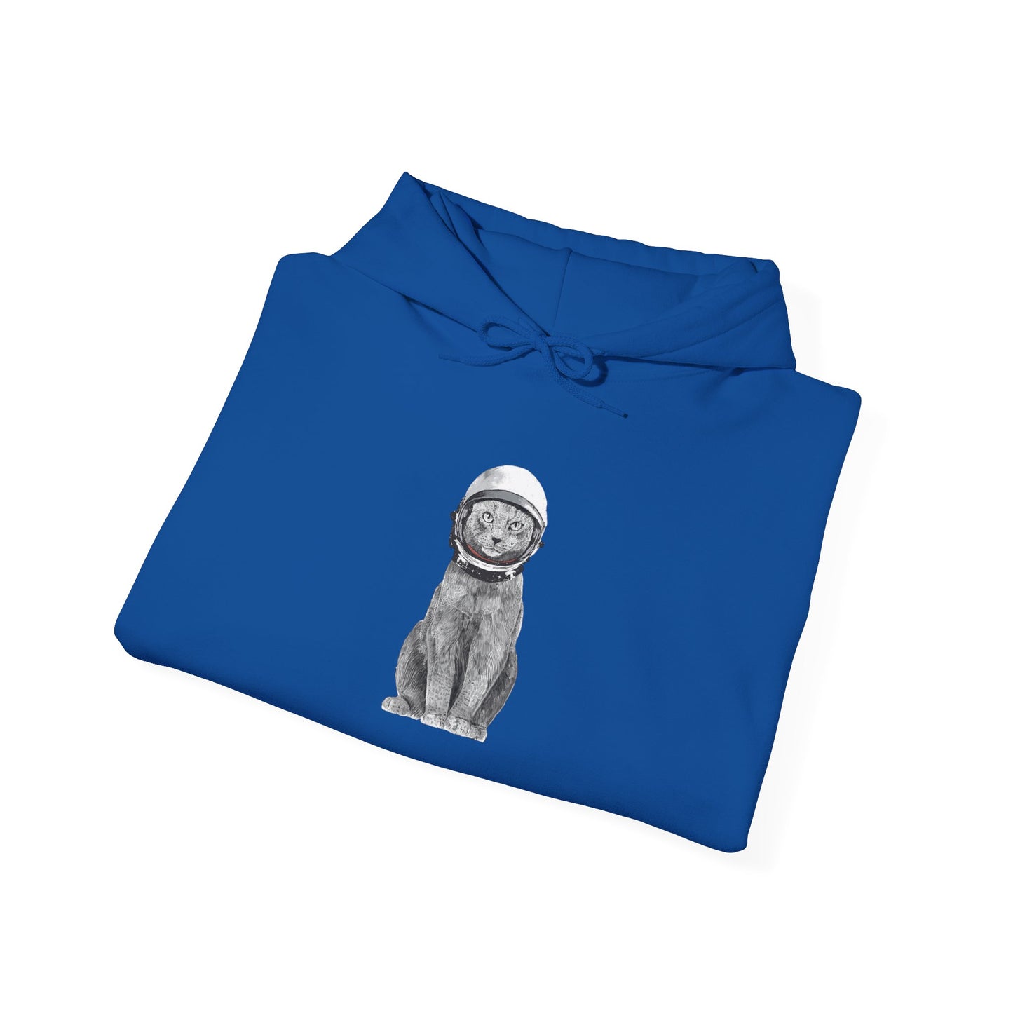 Cat with a Helmet -  Hoodie