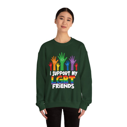 I support LGBT Friends - Sweatshirt