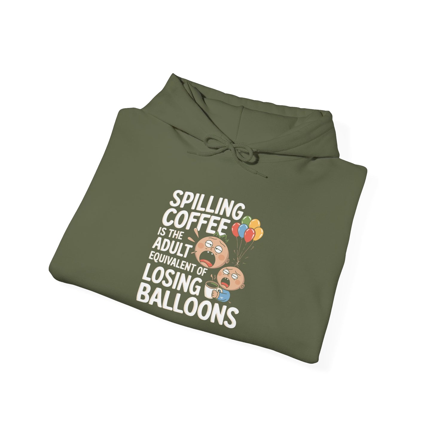 Spilling Coffee -  Hoodie