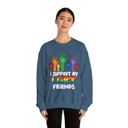 I support LGBT Friends - Sweatshirt
