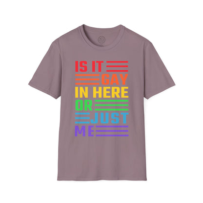 Is it Gay in here or just me - T-Shirt