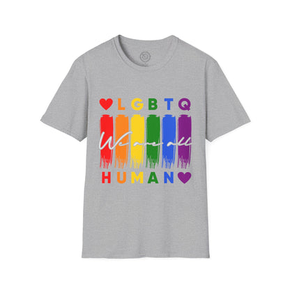 LGBTQ -Celebrate Human Equality - T-Shirt