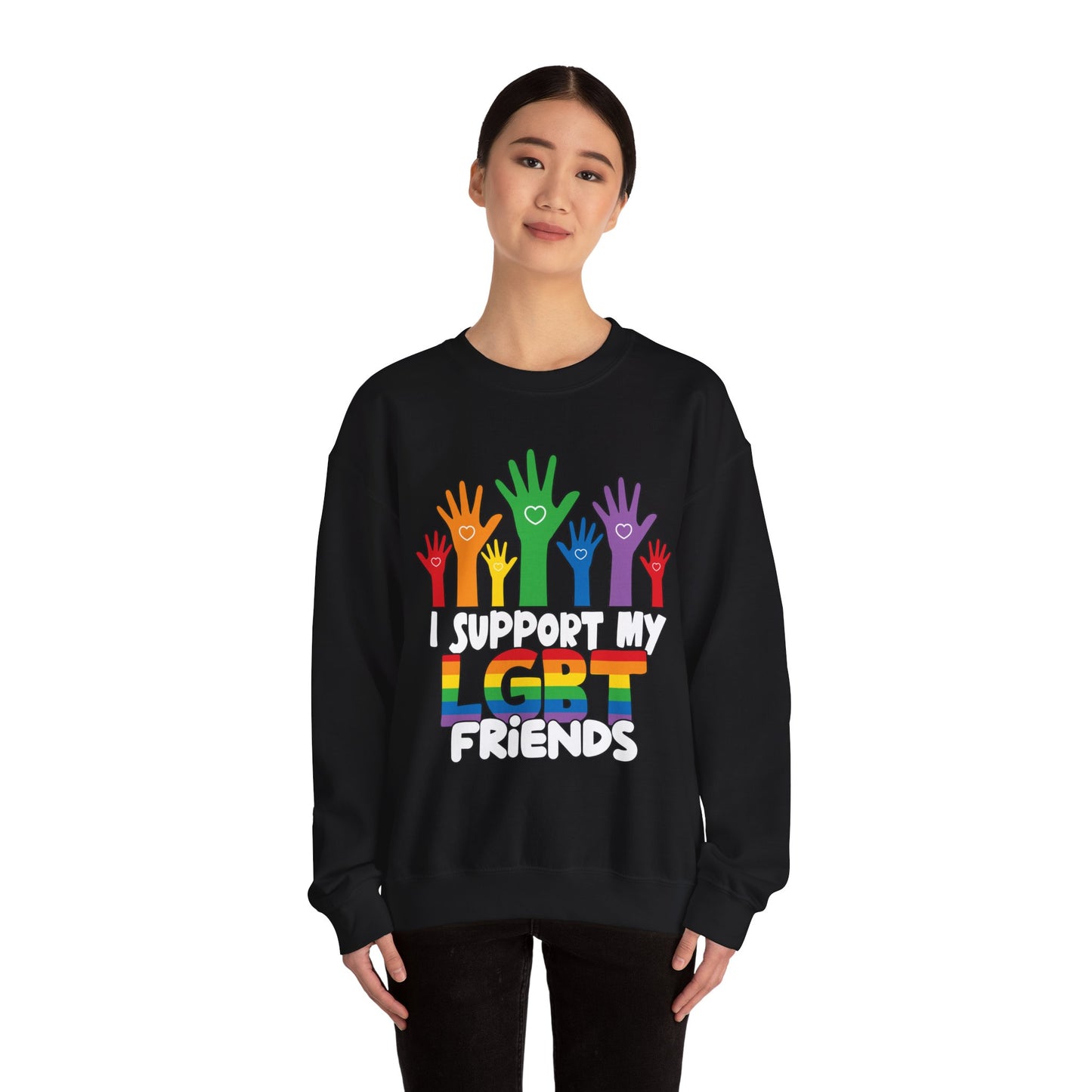 I support LGBT Friends - Sweatshirt
