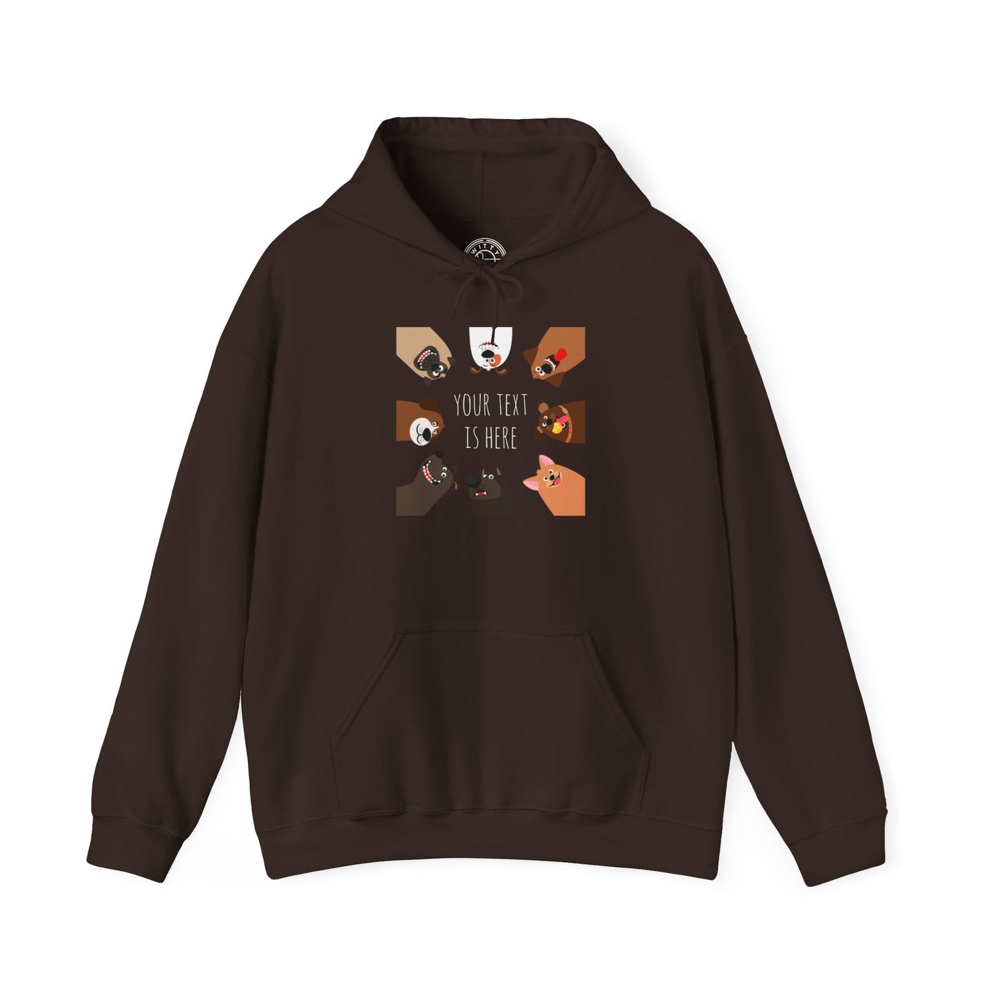 Your text is here -  Hoodie
