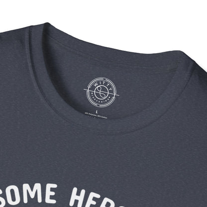 Some heroes walk on 4 legs - T-Shirt