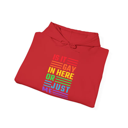 Is It Gay In Here Or Just Me - Hoodie