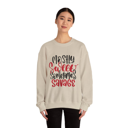 Mostly Sweet Sometimes Savage - Sweatshirt