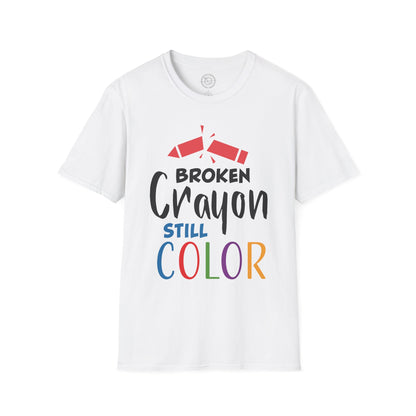 Broken Crayon Still Color - T-Shirt