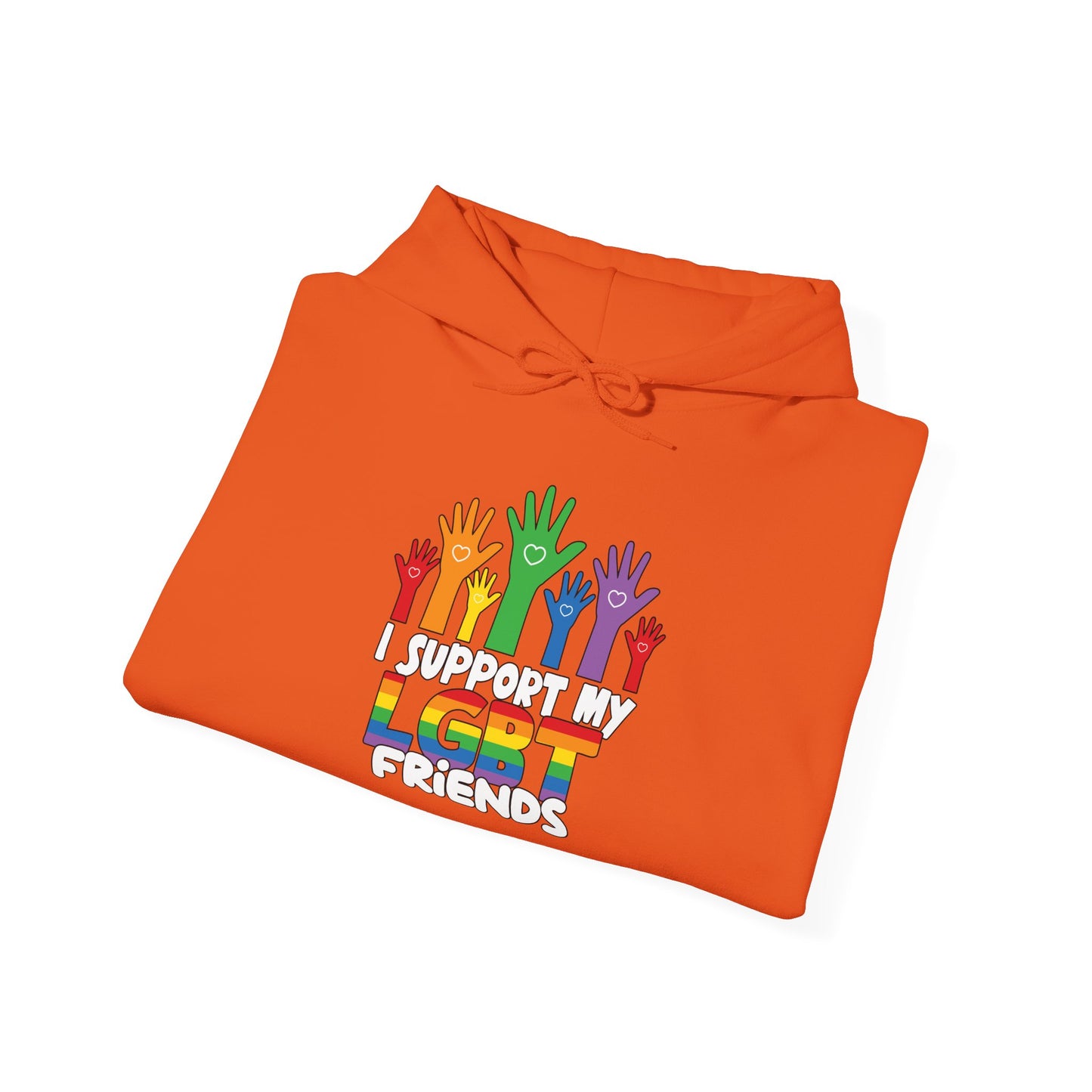 I support LGBT Friends - Hoodie