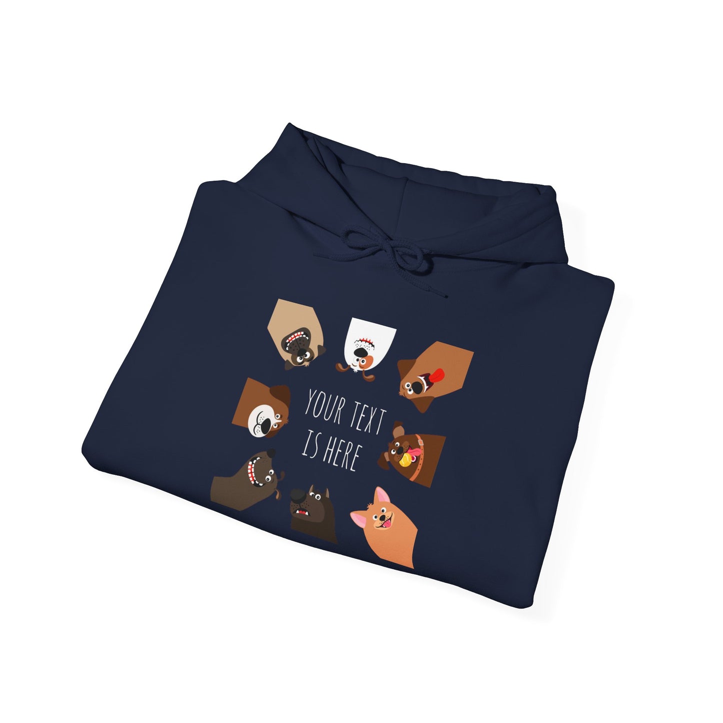 Your text is here -  Hoodie