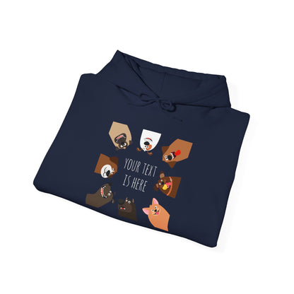Your text is here -  Hoodie