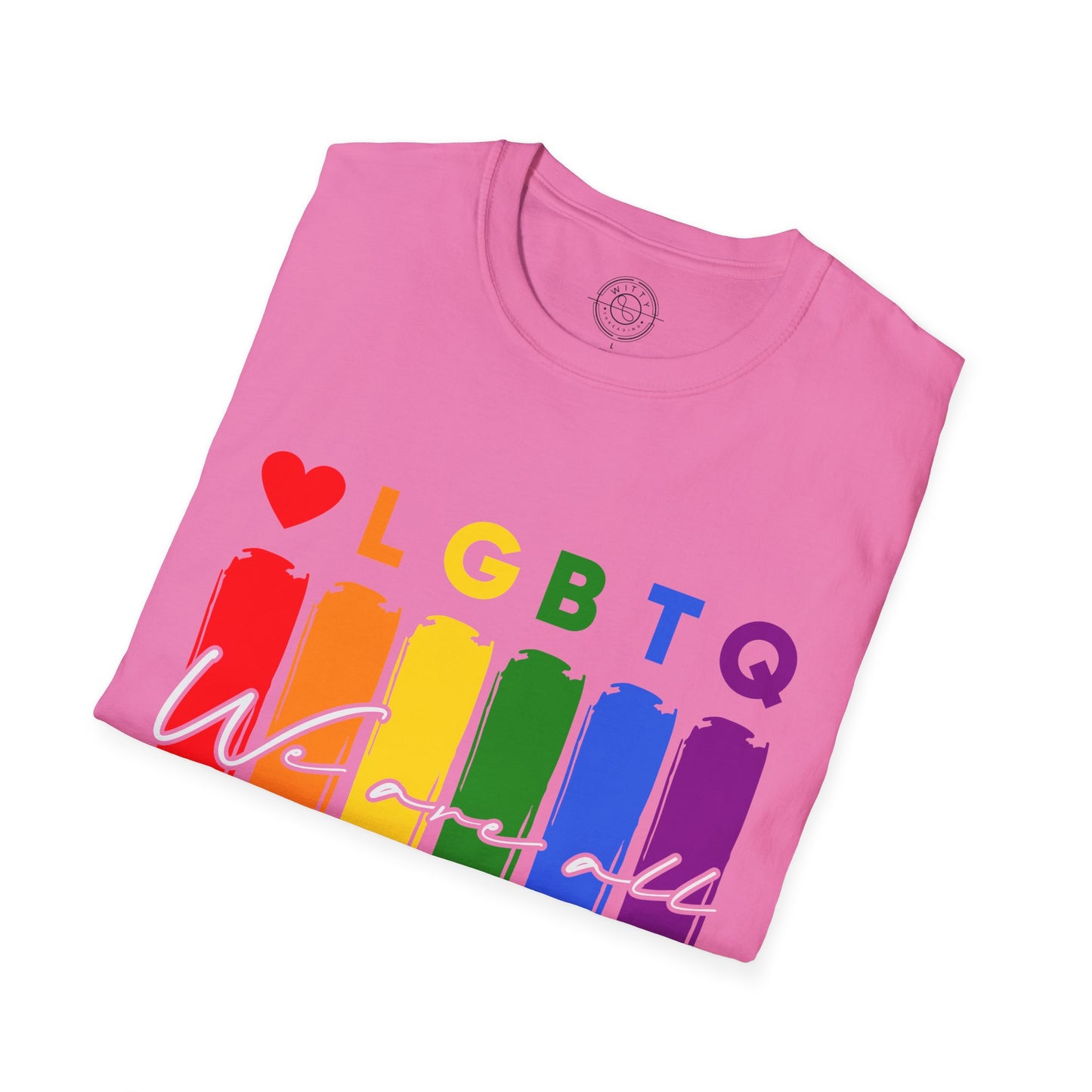 LGBTQ -Celebrate Human Equality - T-Shirt