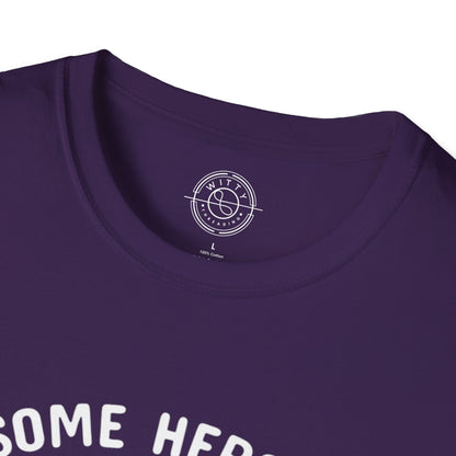 Some heroes walk on 4 legs - T-Shirt