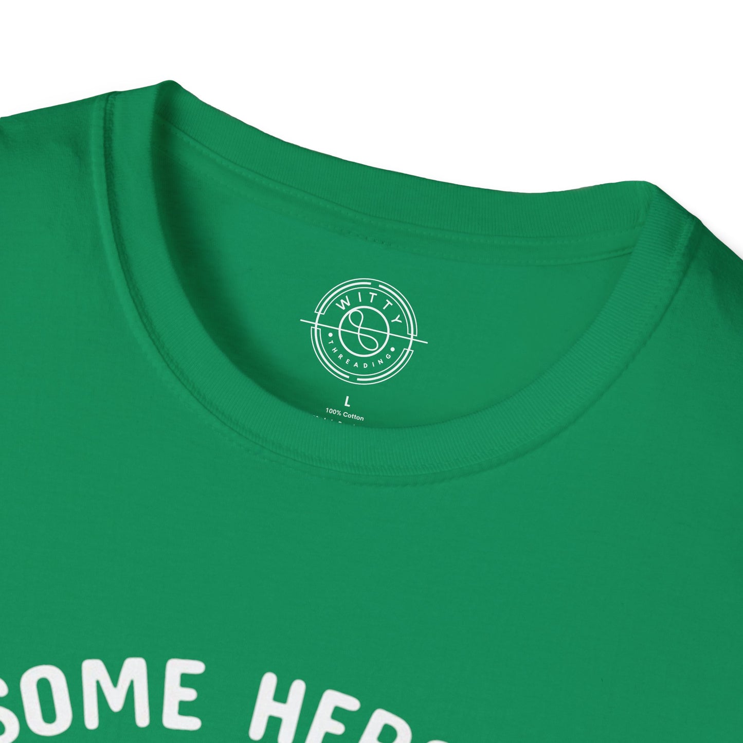 Some heroes walk on 4 legs - T-Shirt