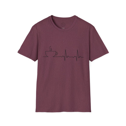 Coffee in a Heartbeat - T-Shirt