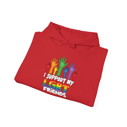 I support LGBT Friends - Hoodie