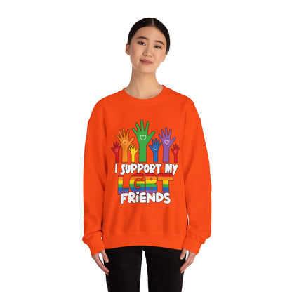 I support LGBT Friends - Sweatshirt