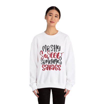 Mostly Sweet Sometimes Savage - Sweatshirt