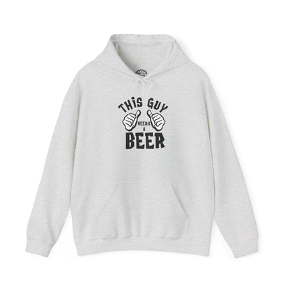 This guy needs a BEER - Hoodie