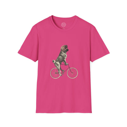 Dog on a Bicycle - T-Shirt