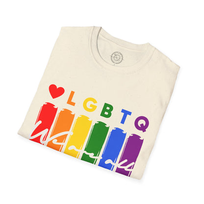 LGBTQ -Celebrate Human Equality - T-Shirt