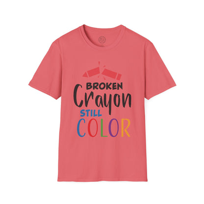 Broken Crayon Still Color - T-Shirt