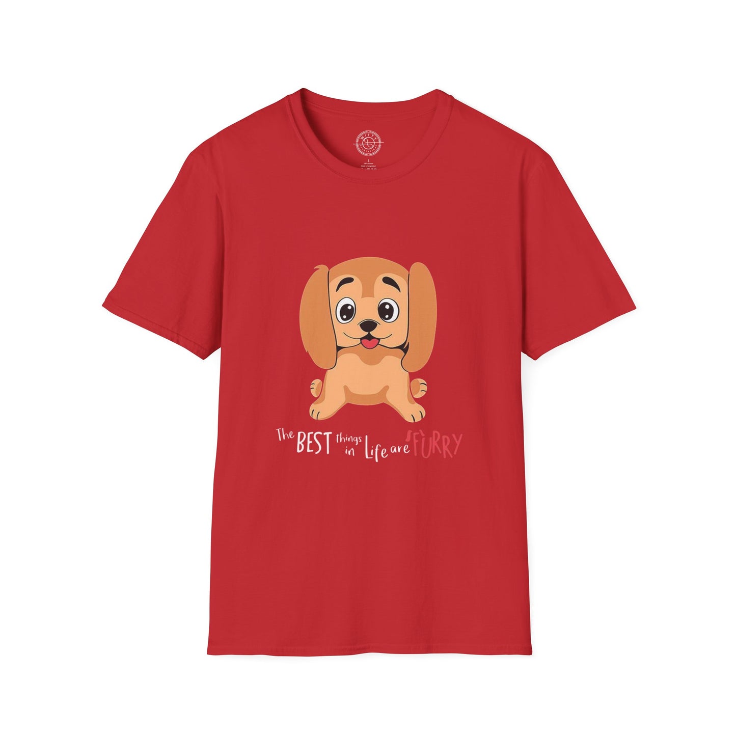 The best things in life are FURRY - T-Shirt