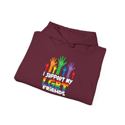 I support LGBT Friends - Hoodie