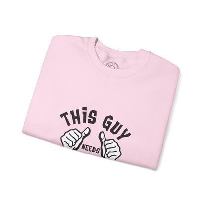 This guy needs a BEER - Sweatshirt