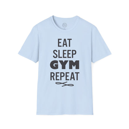 Eat Sleep GYM Repeat - T-Shirt