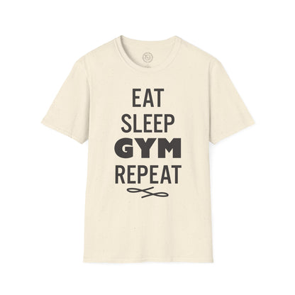 Eat Sleep GYM Repeat - T-Shirt