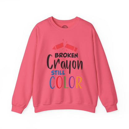 Broken Crayon Still Color - Sweatshirt